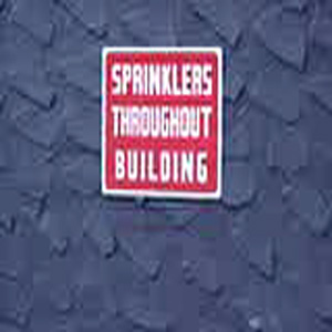sprinklers throughout building
