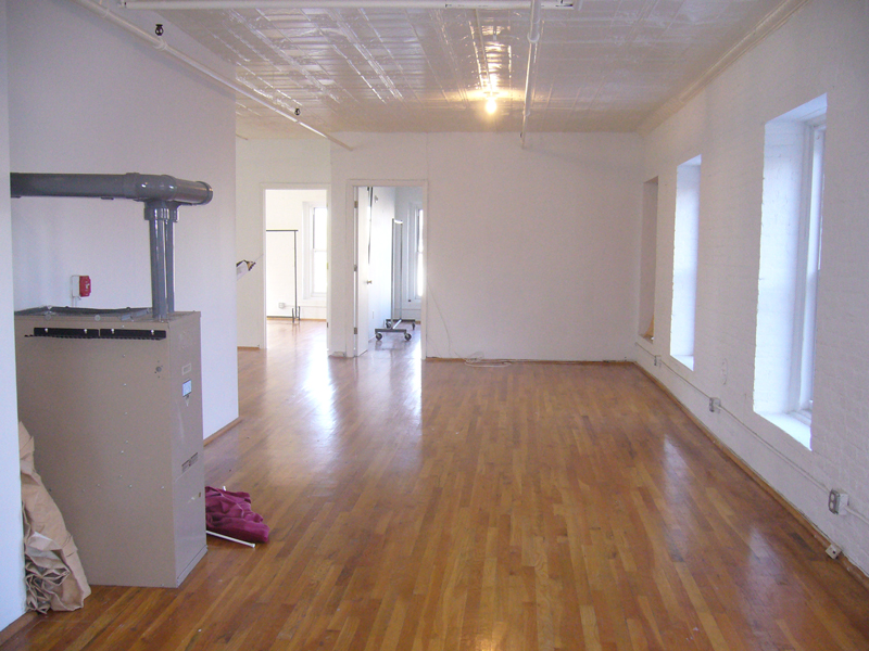large open loft with wood floors in park slope brooklyn 2A 11215 for 